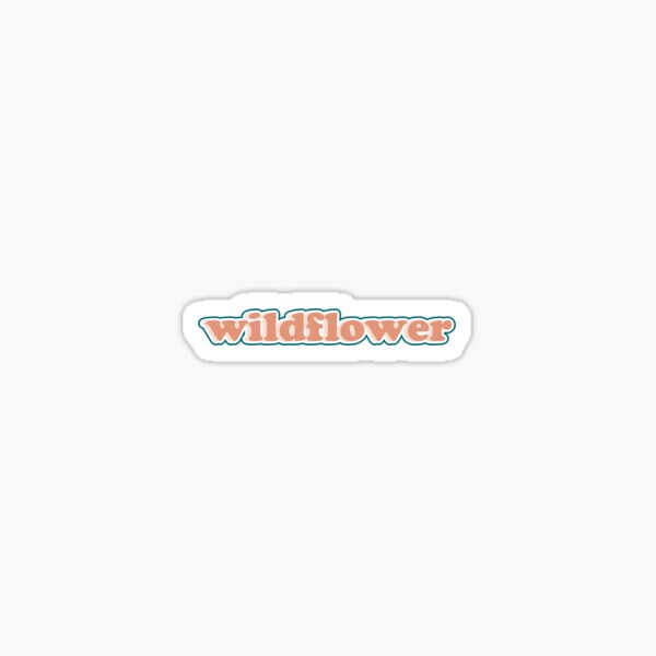 wildflower 5SOS Sticker
