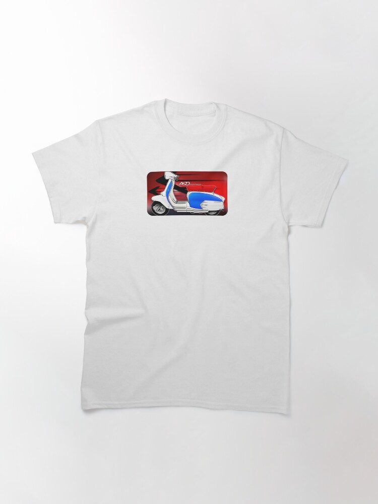 Alternate view of SX 200 scooter design 2 Classic T-Shirt