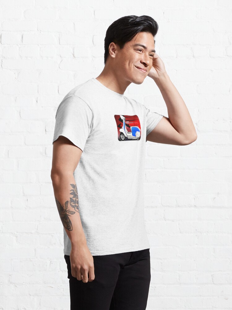 Alternate view of SX 200 scooter design 2 Classic T-Shirt