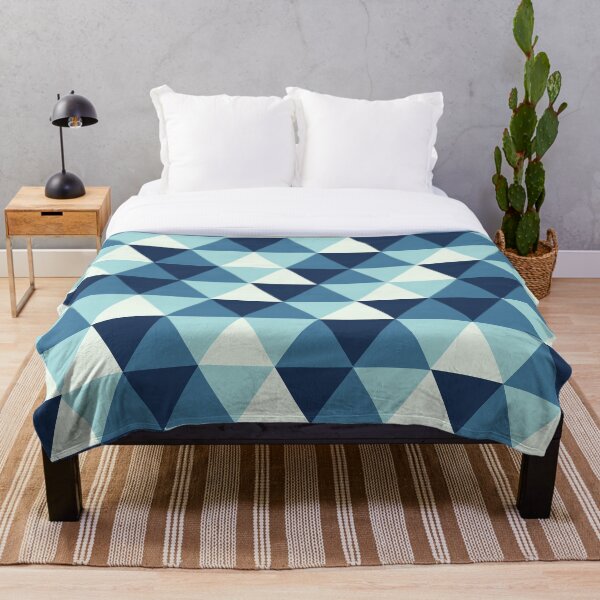 Item preview, Blue Geometric Pattern designed and sold by apandey.