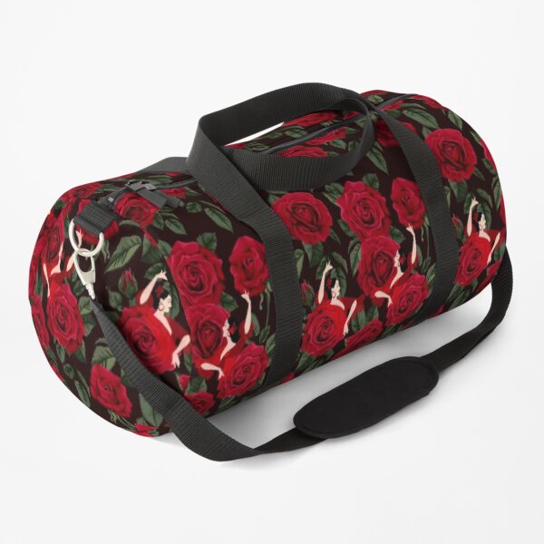 Flamenco Roses Duffle Bag