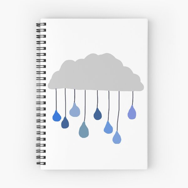 Item preview, rain cloud designed and sold by chillbelugas.