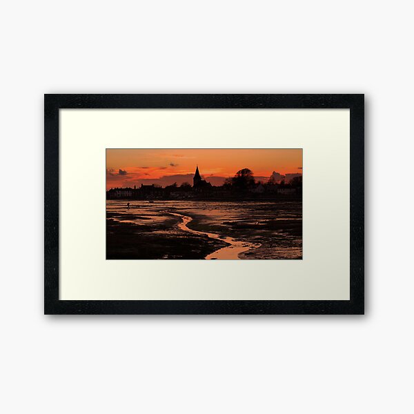 Bosham Sunset Framed Art Print