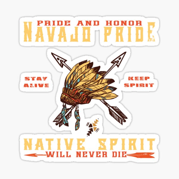 Item preview, NAVAJO PRIDE NATIVE SPIRIT designed and sold by nativeStor.
