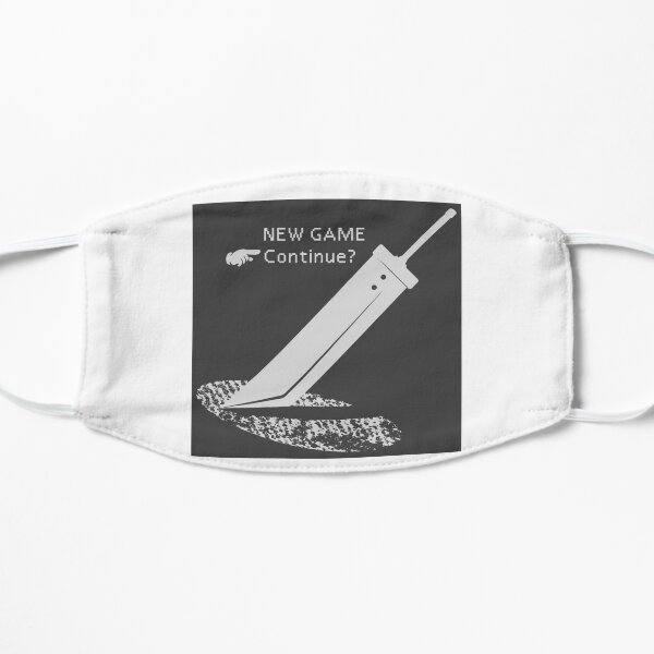 Buster Sword Face Masks Redbubble - clouds buster sword roblox