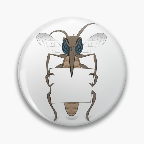 Item preview, Mosquito stilt holding small poster designed and sold by LucianoCosmo.