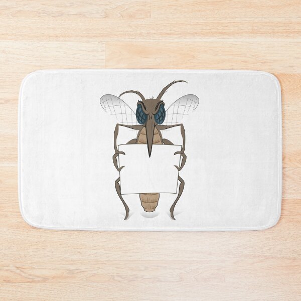 Item preview, Mosquito stilt holding small poster designed and sold by LucianoCosmo.