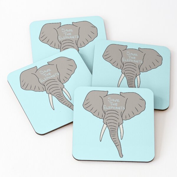 Item preview, Save the Elephants designed and sold by pheebstheartist.