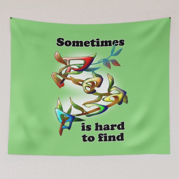 Item preview, Sometimes peace is hard to find designed and sold by BeingNow.