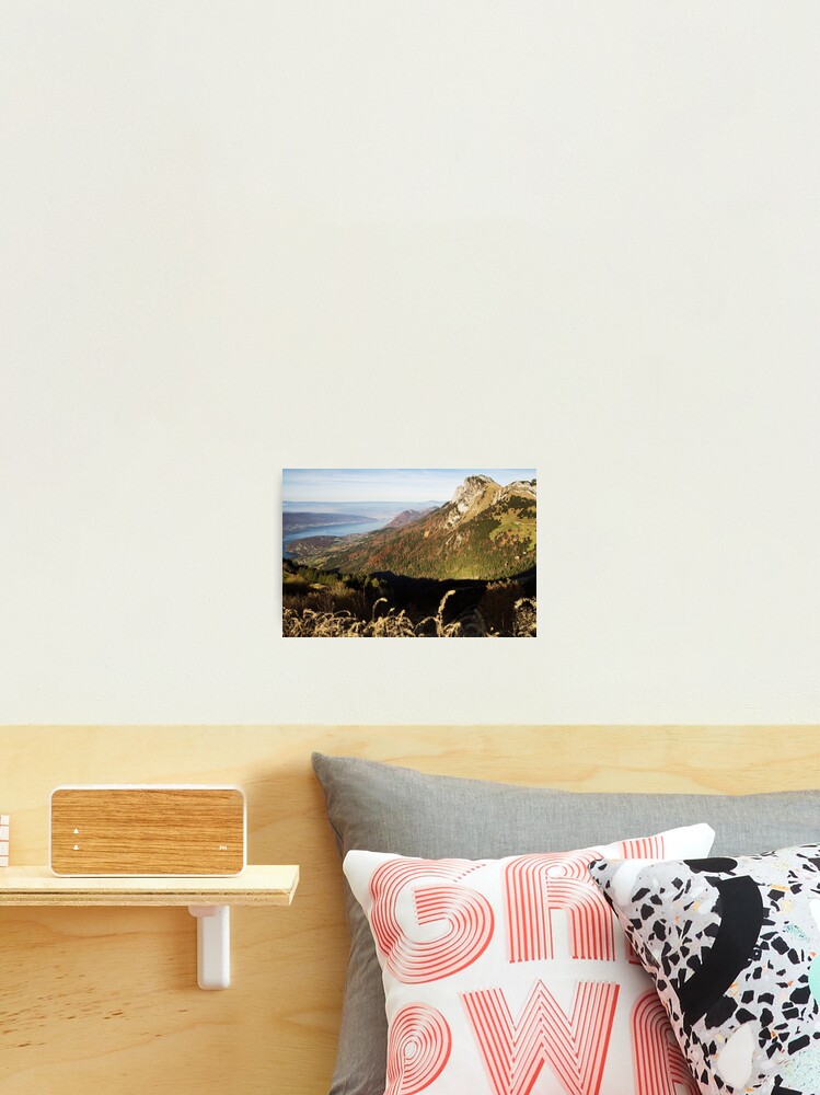 Thumbnail 2 of 3, Photographic Print, High above Annecy lake designed and sold by patmo.