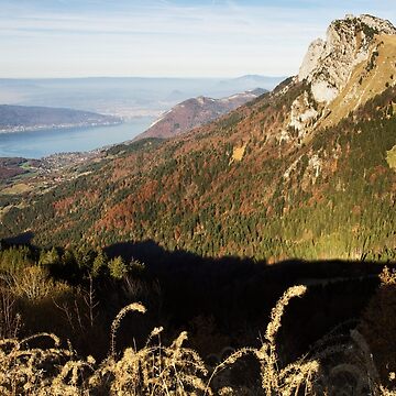 Artwork thumbnail, High above Annecy lake by Patrick Morand