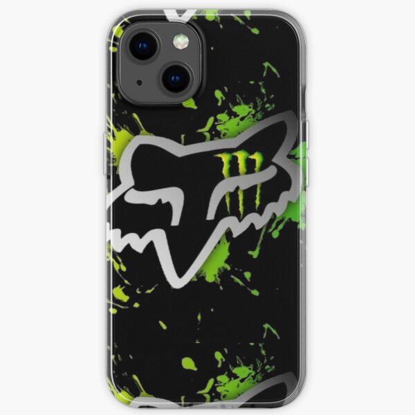 Fox noir Coque souple iPhone