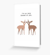 i love you dear Greeting Card