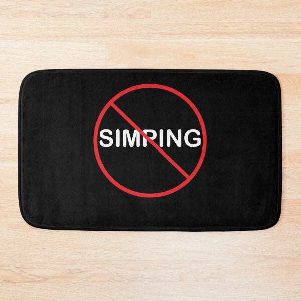 Item preview, Stop Simping Funny Simp Dank Meme designed and sold by TheMattDesigns.