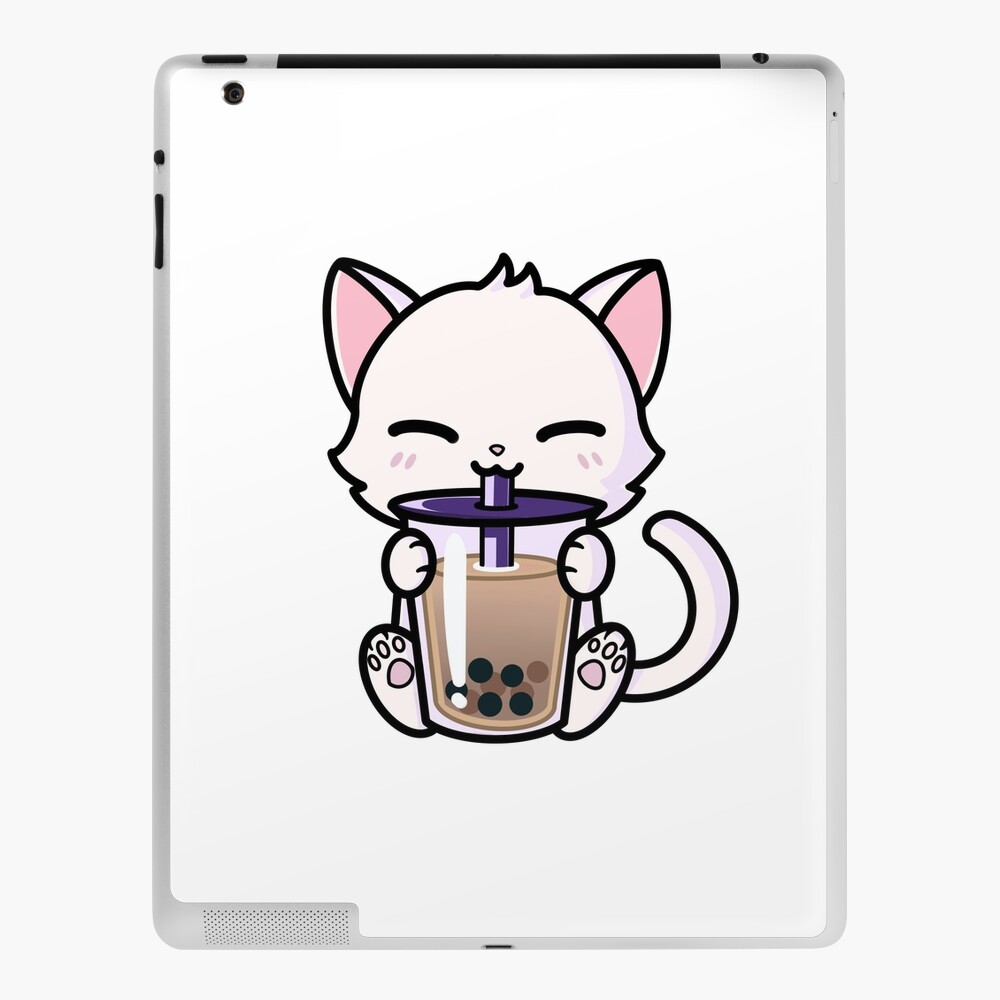 Cat Boba Cup Postcard for Sale by Bobaelyse