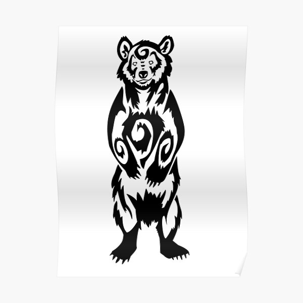 Wild bear Indian tribal traditional headdress  Stock Illustration  64285371  PIXTA