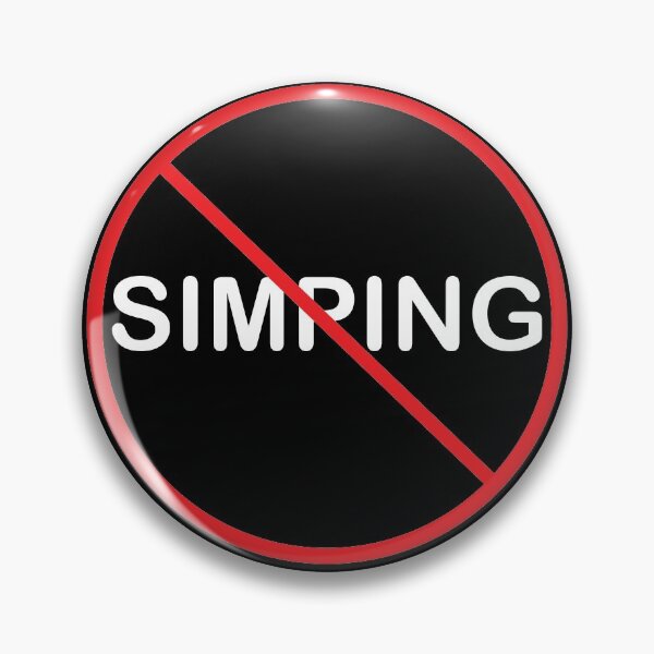 Item preview, Stop Simping Funny Simp Dank Meme designed and sold by TheMattDesigns.