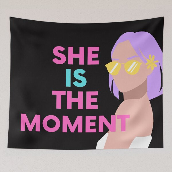Item preview, She Is The Moment designed and sold by cityinbloom.