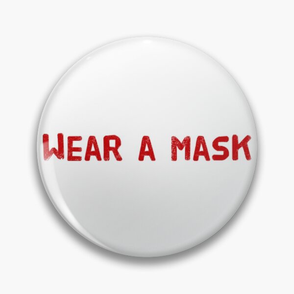 Item preview, Wear A Mask Red designed and sold by DankDreamz.