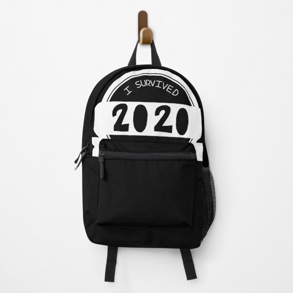 Item preview, I survived 2020 pride badge transparent white designed and sold by cu-b3.