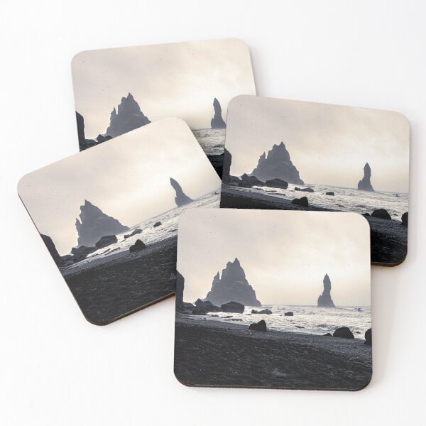 Item preview, World famous Black Beach, Reynisfjara Black Sand Beach, Iceland designed and sold by HTPOP.