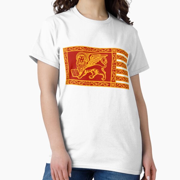 Vista previa del artículo con la obra «Bandera de Venecia sencilla», diseñado y vendido por mattpanta.