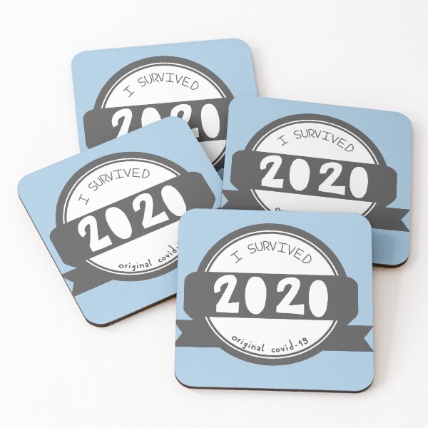 Item preview, I survived 2020 pride badge full grey version designed and sold by cu-b3.