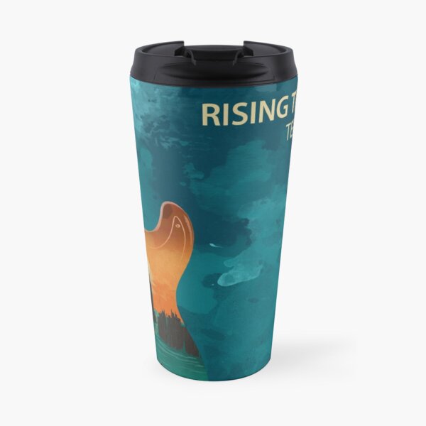 Rising Tide Blues - Aqua Travel Mug