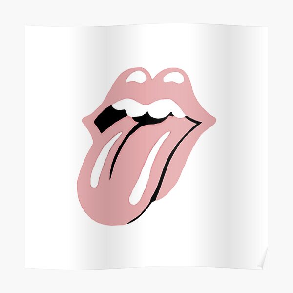 Pink Tongue Poster
