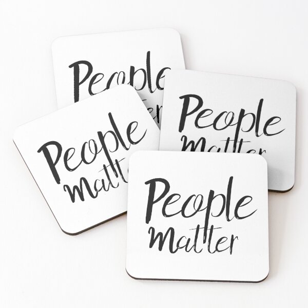 Item preview, People Matter.  Enough Said designed and sold by clounewcomb.