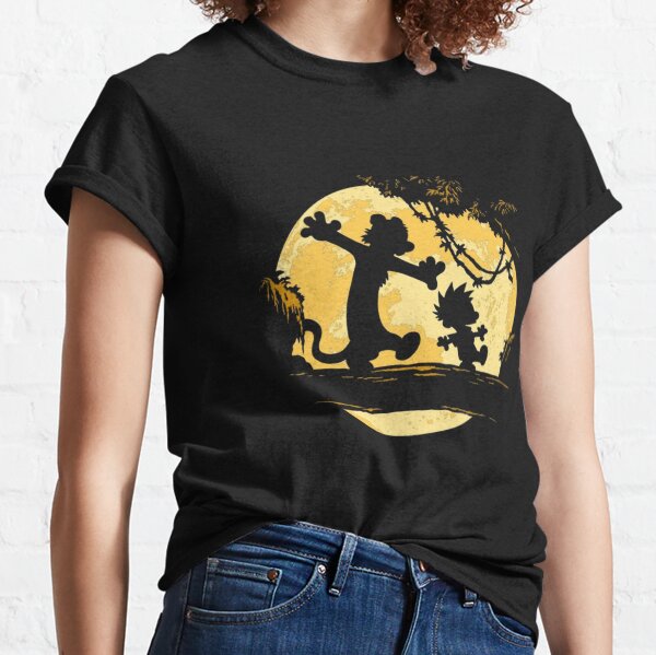 calv and hobb shilloute 01 Classic T-Shirt