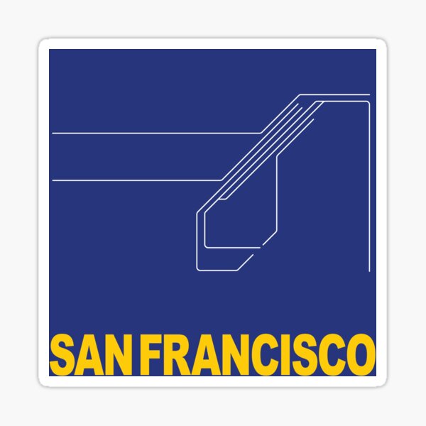 San Francisco Collection Sticker