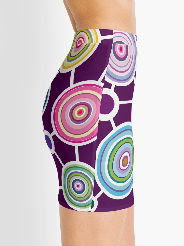 Alternate view of ROUND CONNECTION Mini Skirt