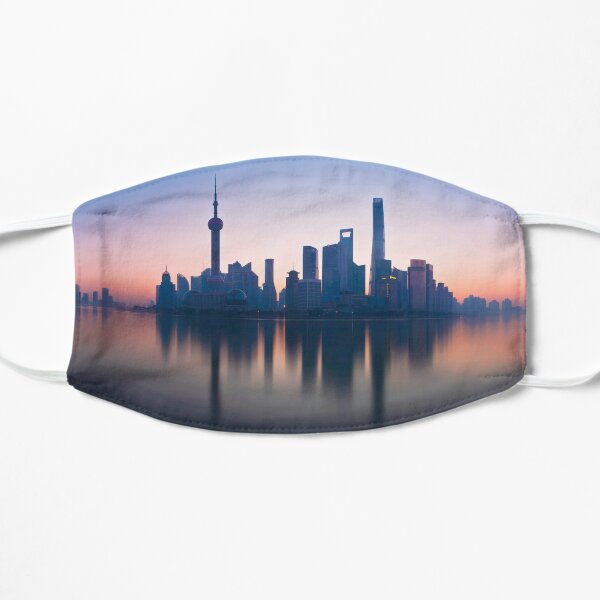Shanghai Long Exposure Flat Mask