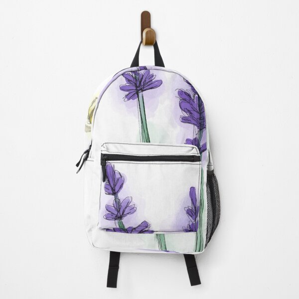 Item preview, Watercolour Lavender with a Visitor designed and sold by EarthyUndertone.