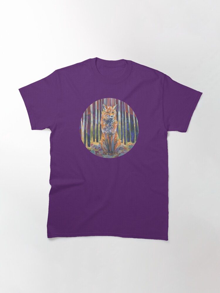 Alternate view of Red Fox Painting - 2018 Classic T-Shirt