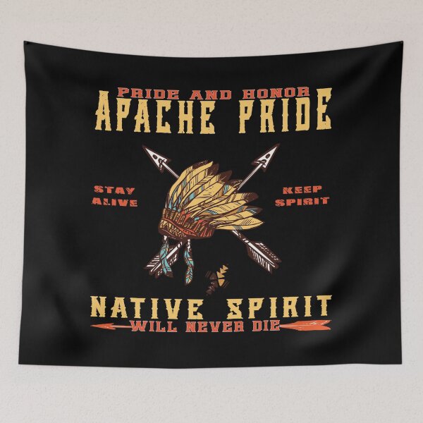 Item preview, apache pride native spirit designed and sold by nativeStor.