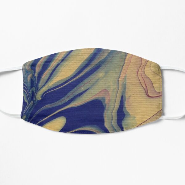 Golden Clouds Flat Mask