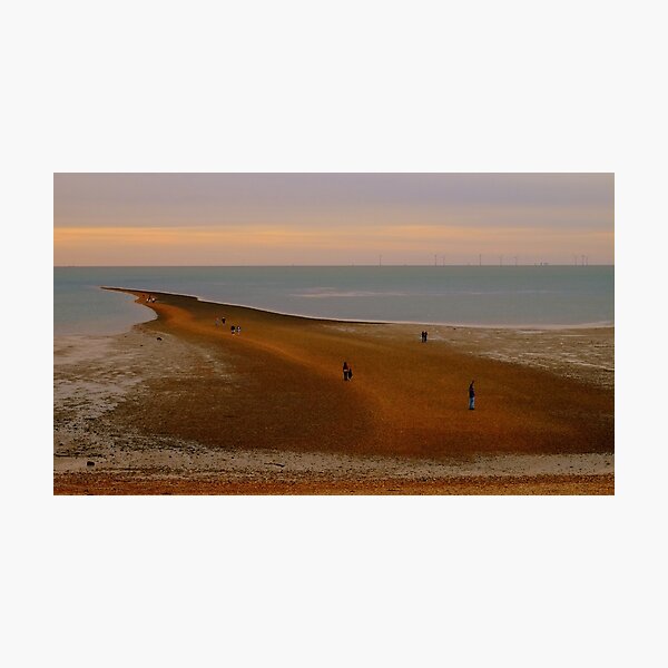 Low tide land Photographic Print