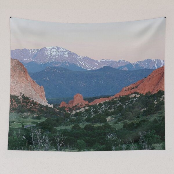 Item preview, Sunrise at Garden of the Gods and Pikes Peak designed and sold by Lori Funk.