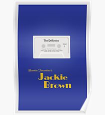 Original Jackie Brown Minimalist Movie Poster Poster
