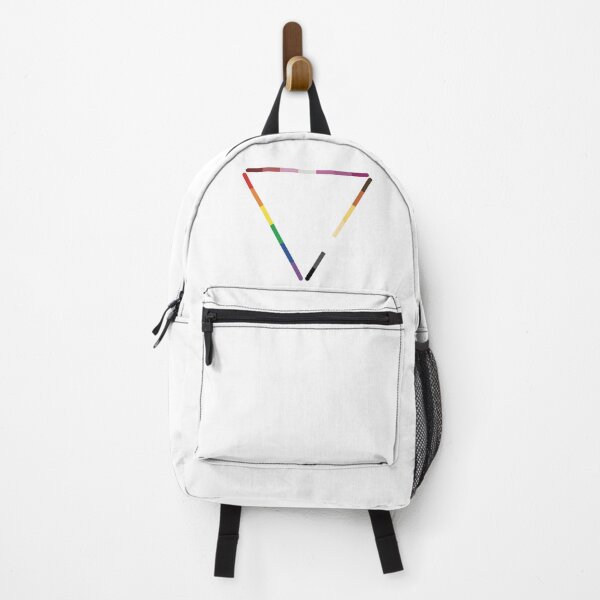 Item preview, Gay Pride Colours Triangle - White designed and sold by BEARBUM.