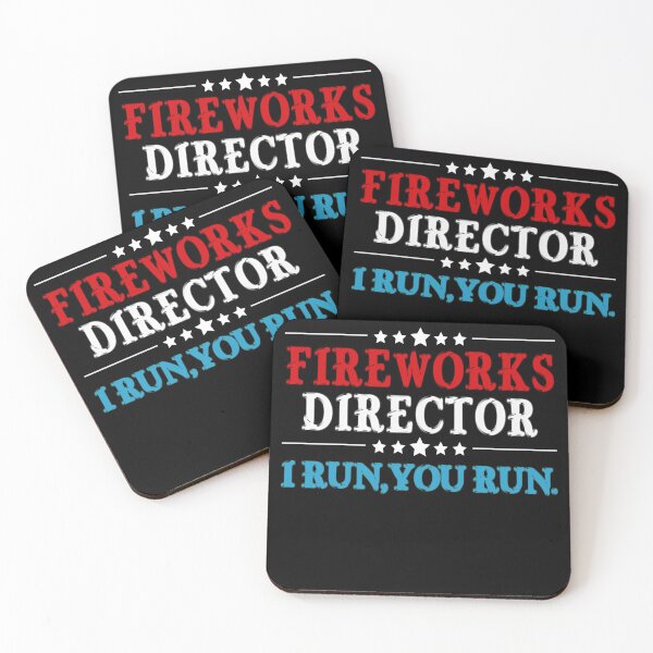 Item preview, 4th Of July Fireworks Director I Run You Run designed and sold by tiger-king.