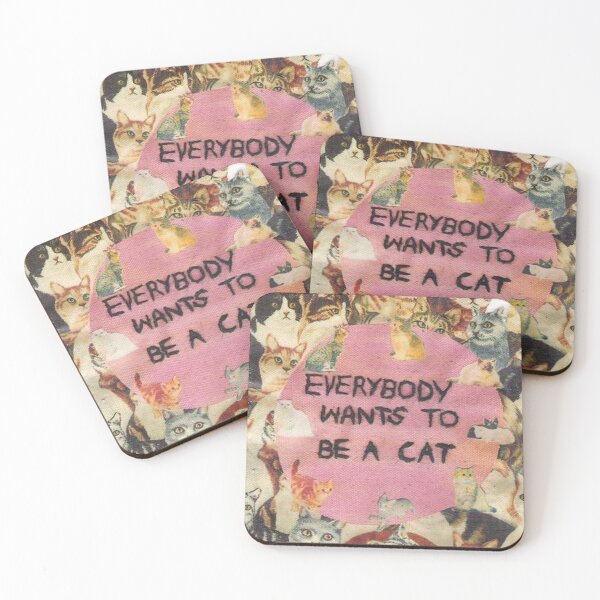 Item preview, Everybody Wants to be a Cat designed and sold by moss&moon designs.