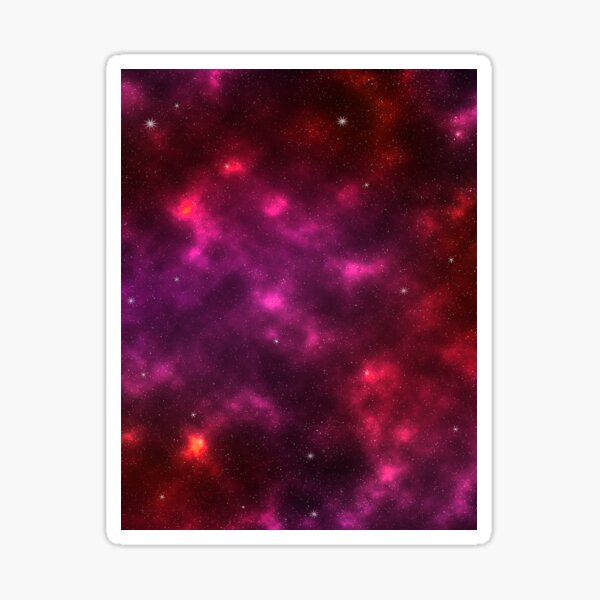 Sanguine Galaxy Sticker