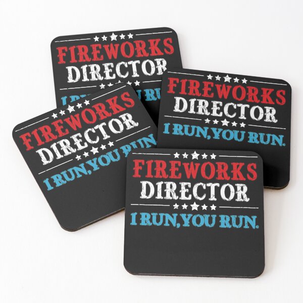 Item preview, 4th Of July Fireworks Director I Run You Run designed and sold by tiger-king.