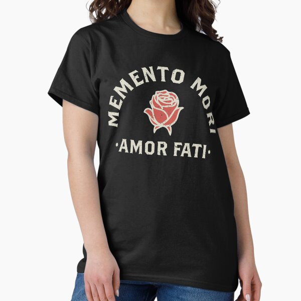 Item preview, Memento Mori Amor Fati | Stoic Quote | Unisex T-shirt designed and sold by firewoodsupply.