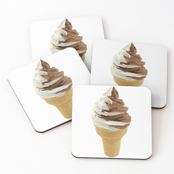 Item preview, Twist Ice Cream Cone - Vanilla and Chocolate Soft Serve designed and sold by oggi0.