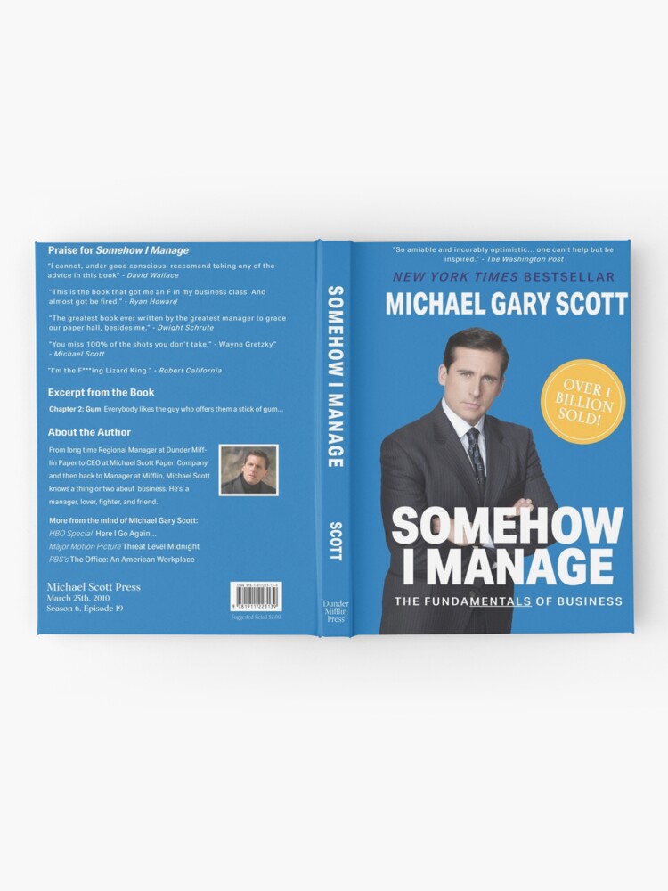 Thumbnail 2 of 3, Journal, The Office: Somehow I Manage by Michael Scott designed and sold by finerthingclub.