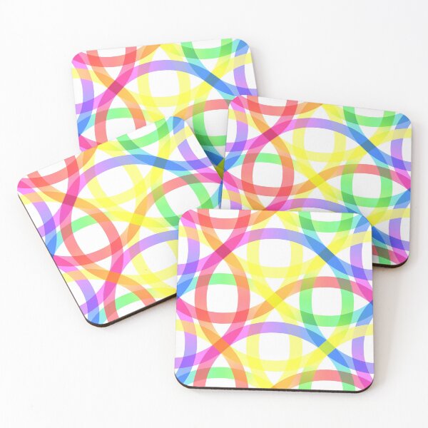 Item preview, Spaghetti Rainbow Colourful Patterns  designed and sold by adamnicolson.